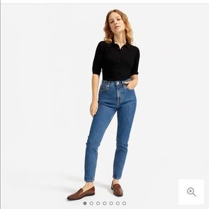 Everlane High Rise Skinny Jean in Mid-Blue Size 27